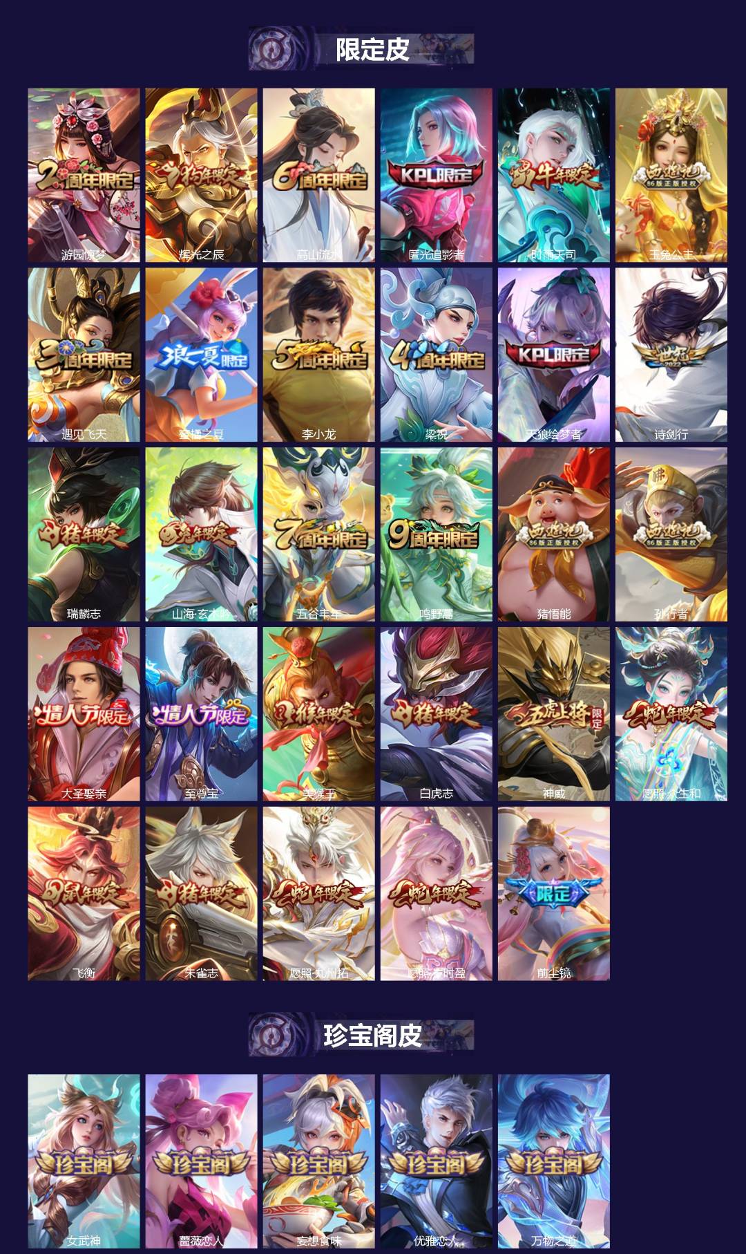 WZQM3467579王者荣耀账号详情图3