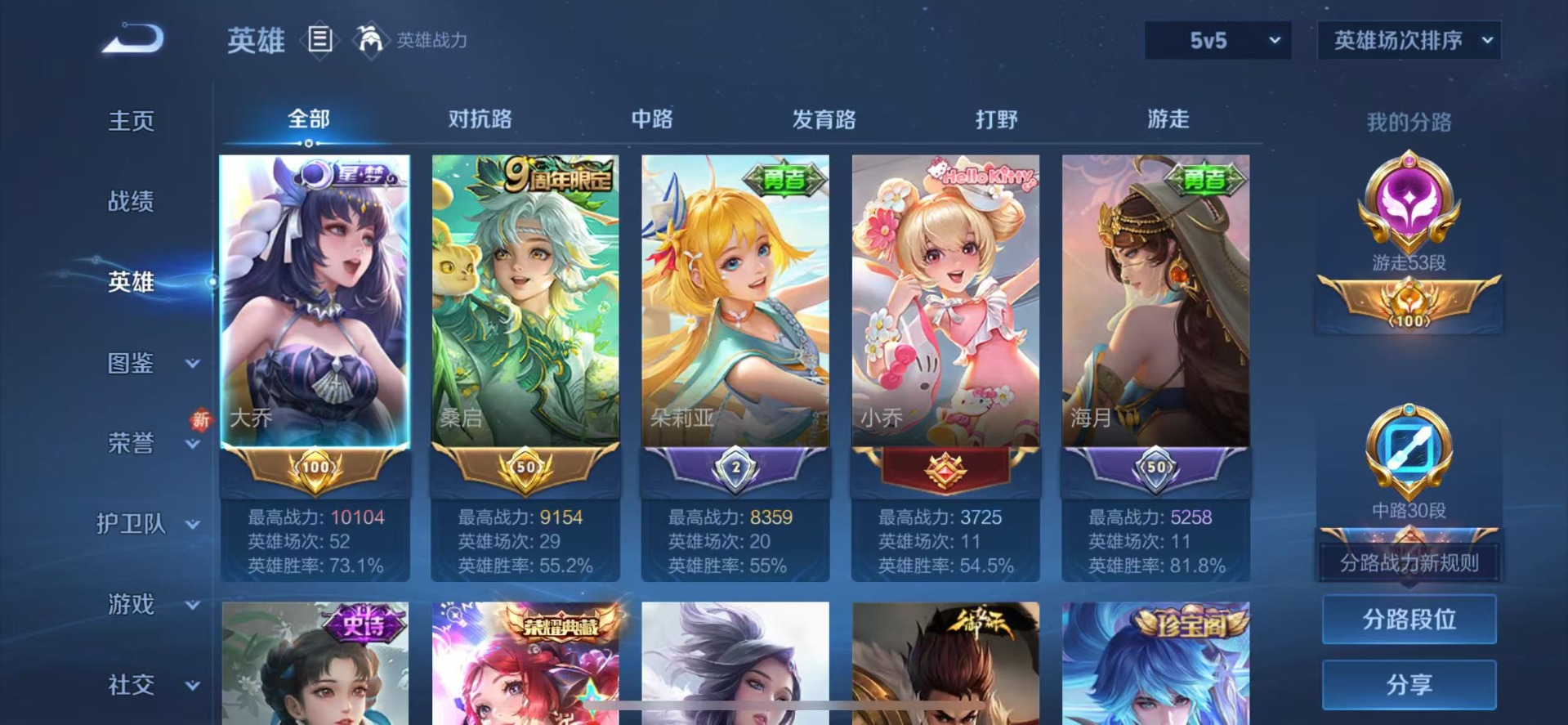 WZCMW3467754王者荣耀账号详情图4