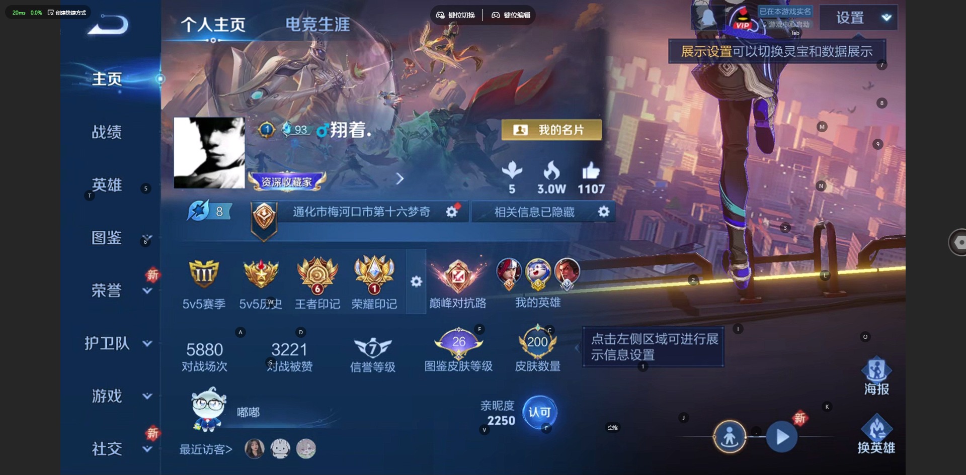 WZQM3469706王者荣耀账号详情图8