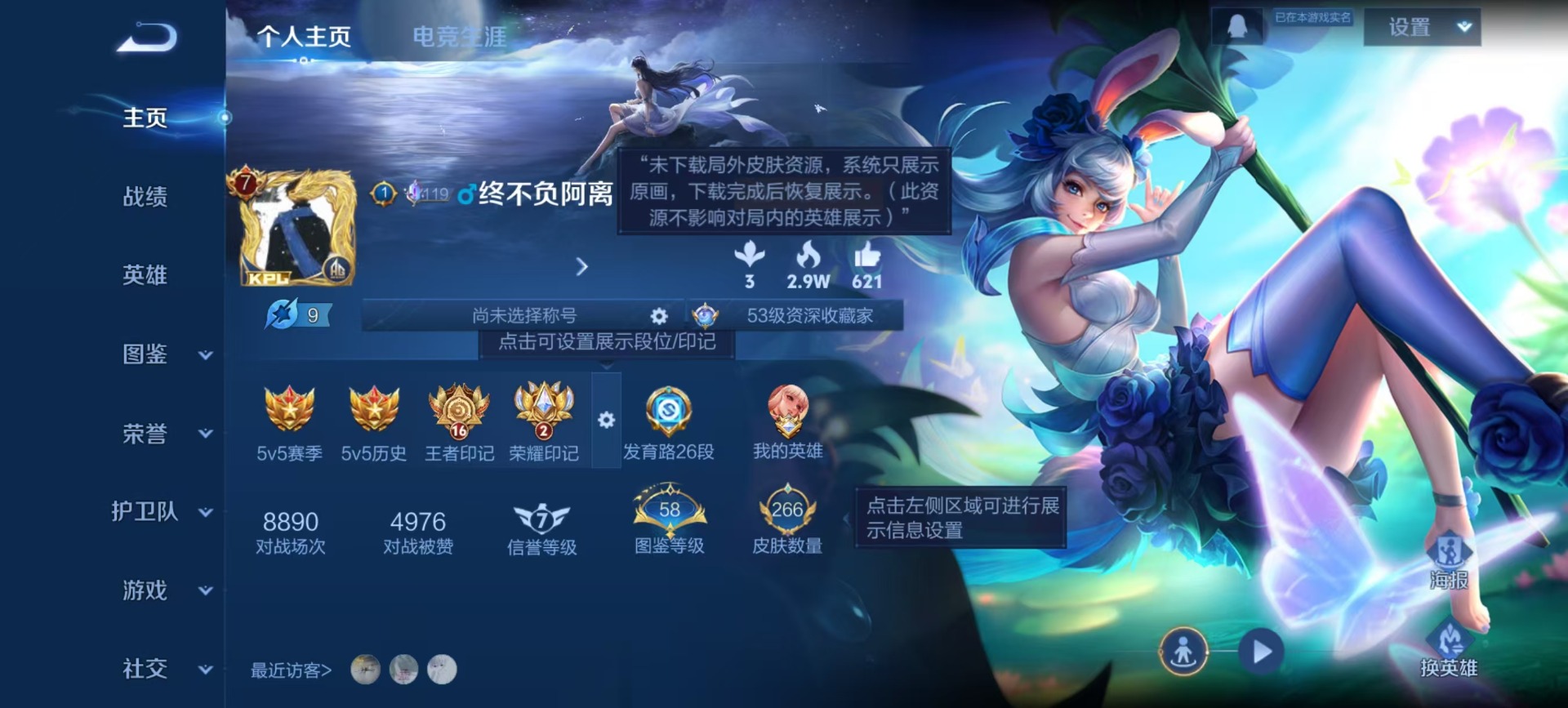 WZQM3470058王者荣耀账号详情图13