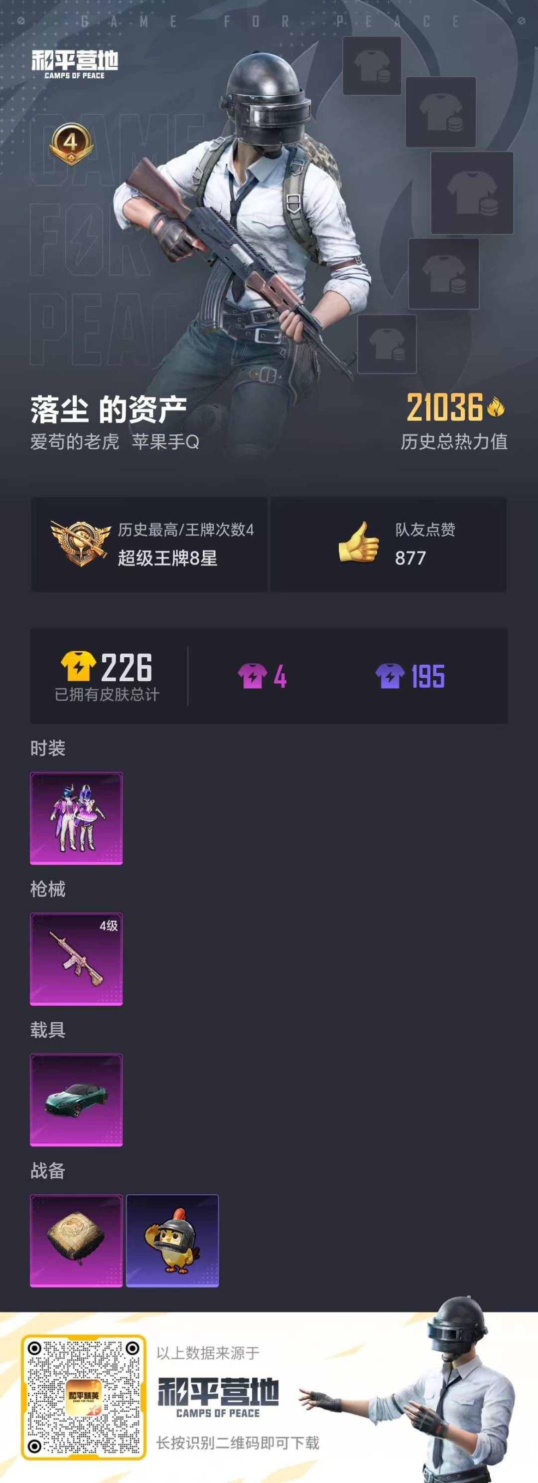 HPCMW3449315和平精英账号详情图17