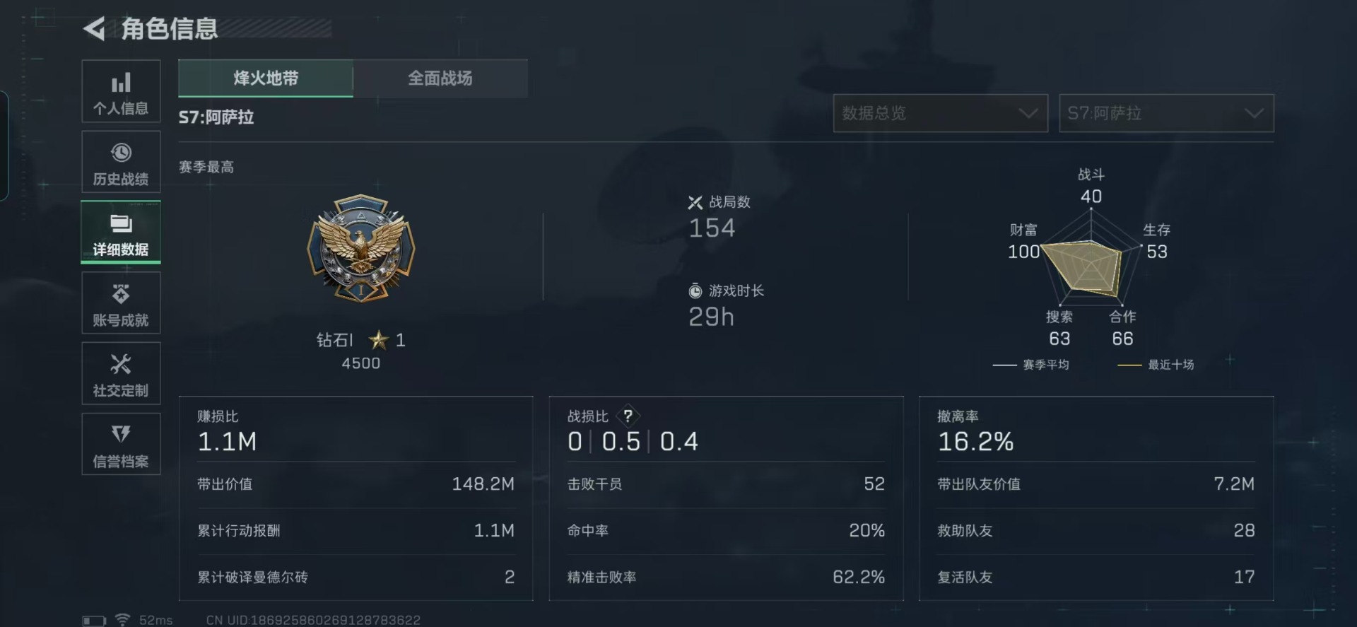 SJZQM3100582三角洲行动账号详情图24