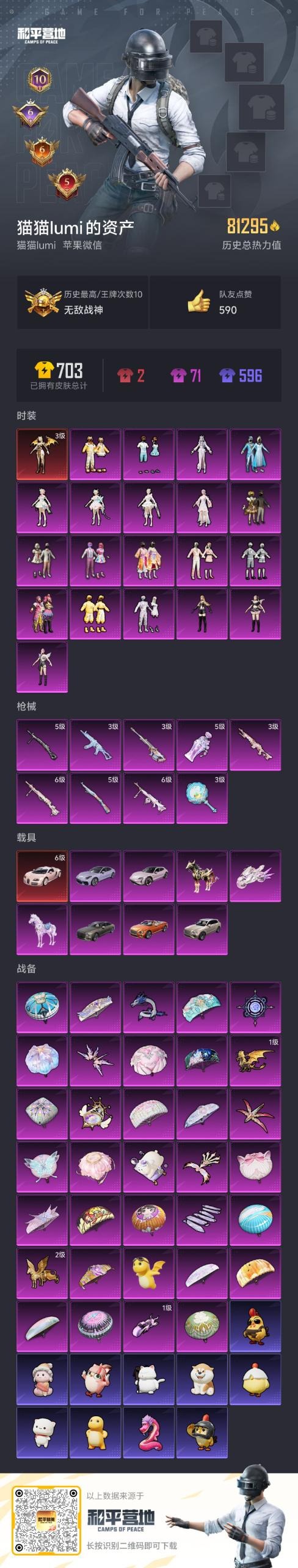 HPCMW3450206和平精英账号详情图11