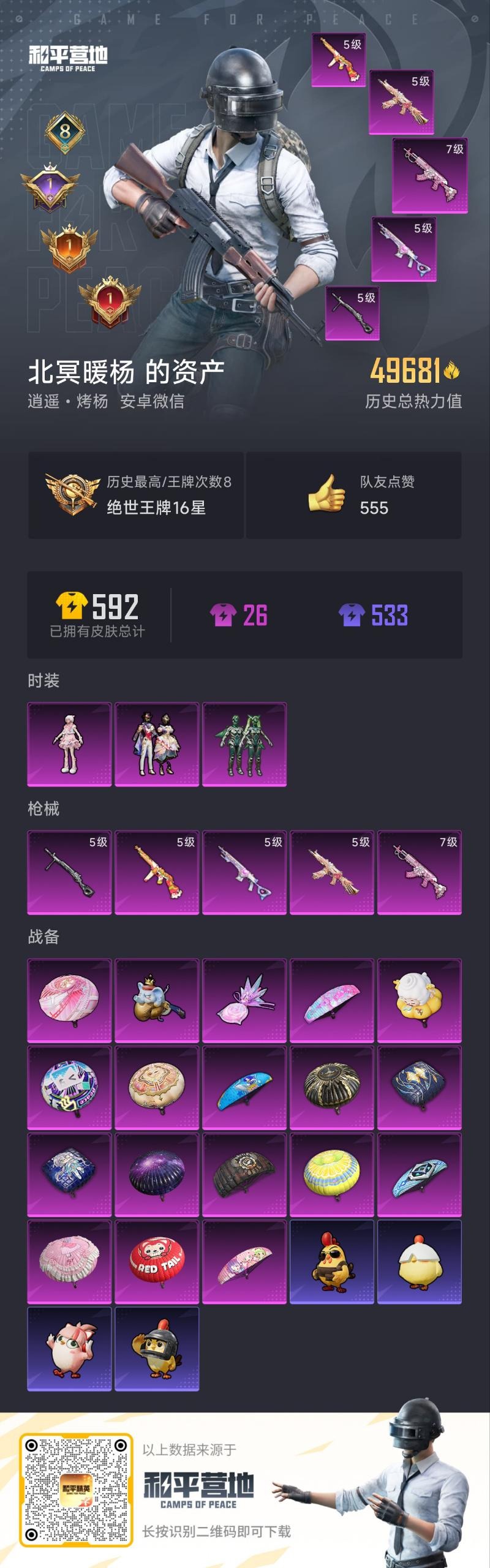 HPQM3450461和平精英账号详情图15