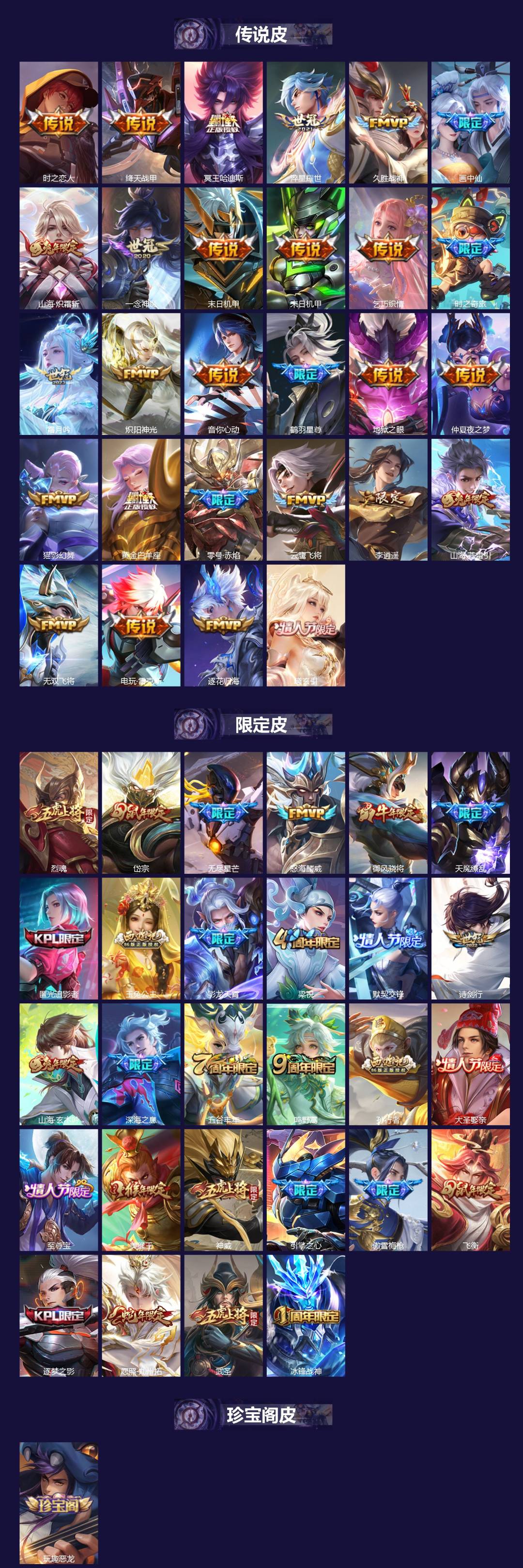 WZCMW3474143王者荣耀账号详情图2