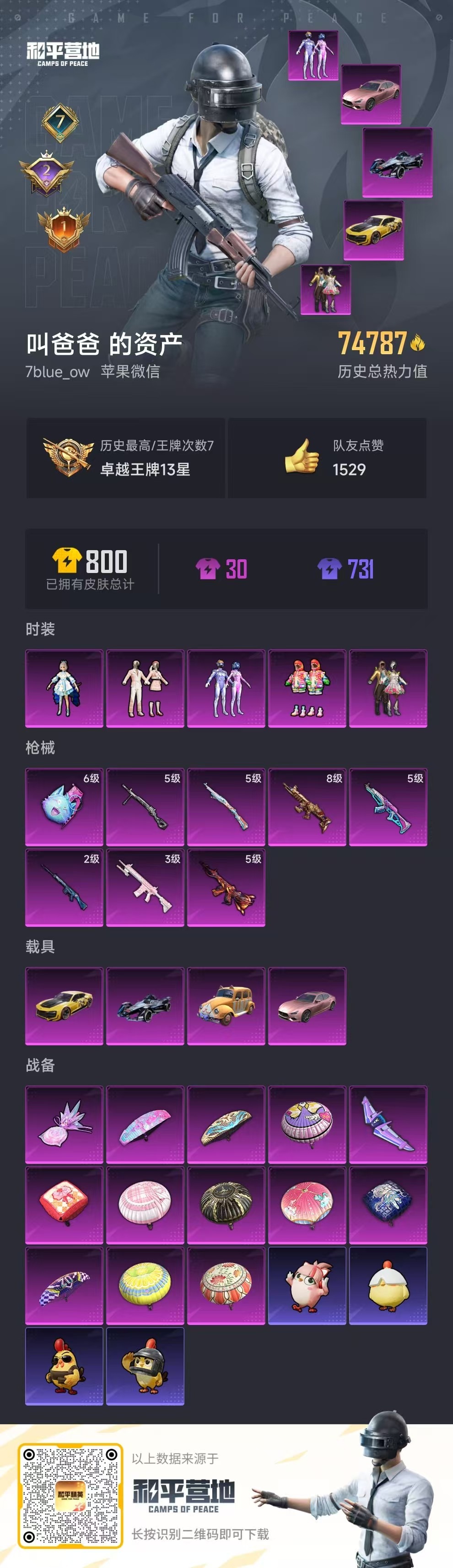 HPCMW3451112和平精英账号详情图26