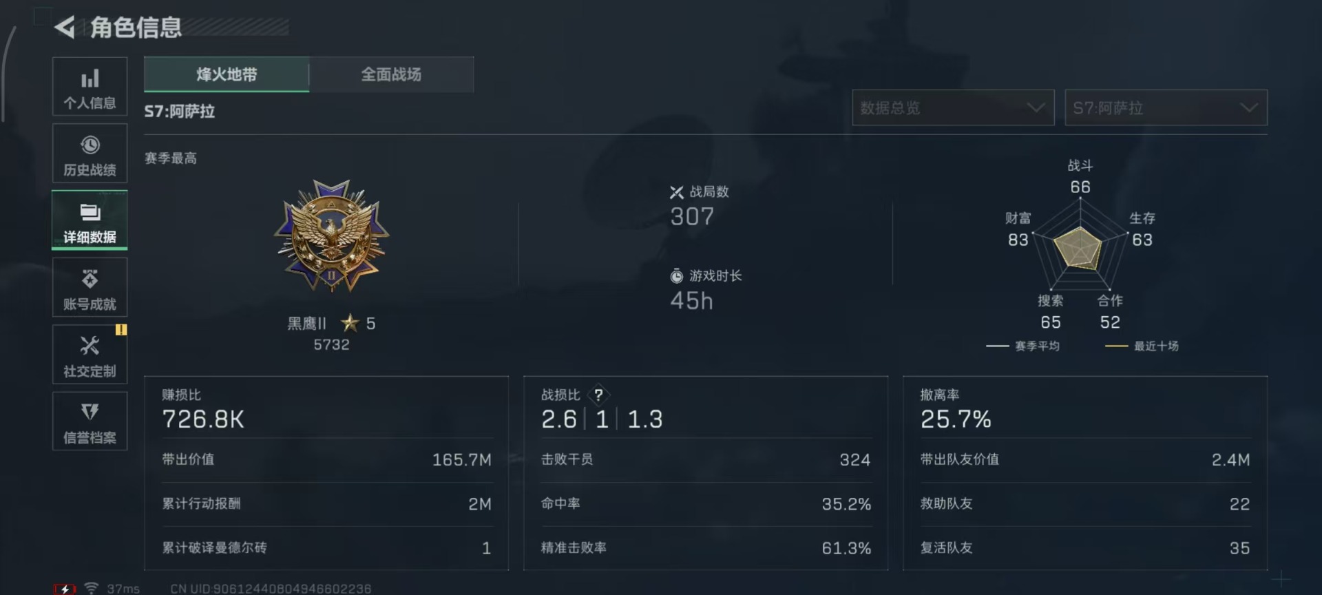 SJZQM3101197三角洲行动账号详情图22 SJZQM3101197三角洲行动账号详情图22