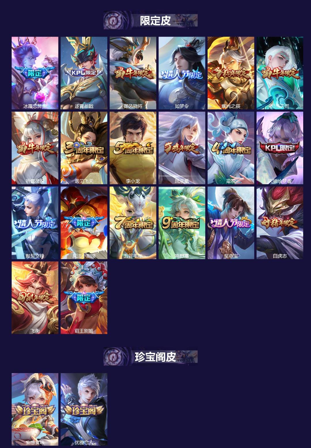 WZQM3476371王者荣耀账号详情图3