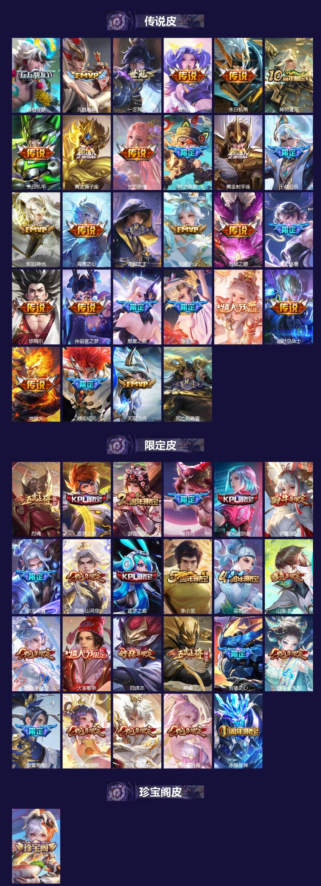 WZQM3476491王者荣耀账号详情图3