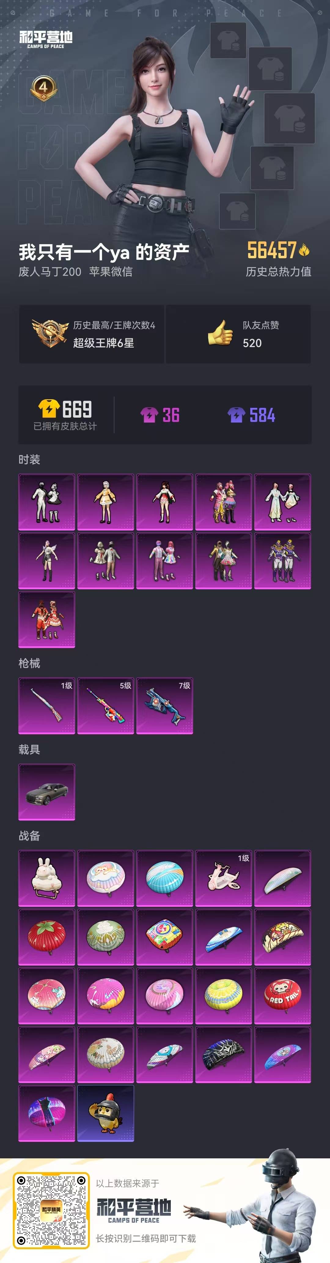 HPCMW3452537和平精英账号详情图3