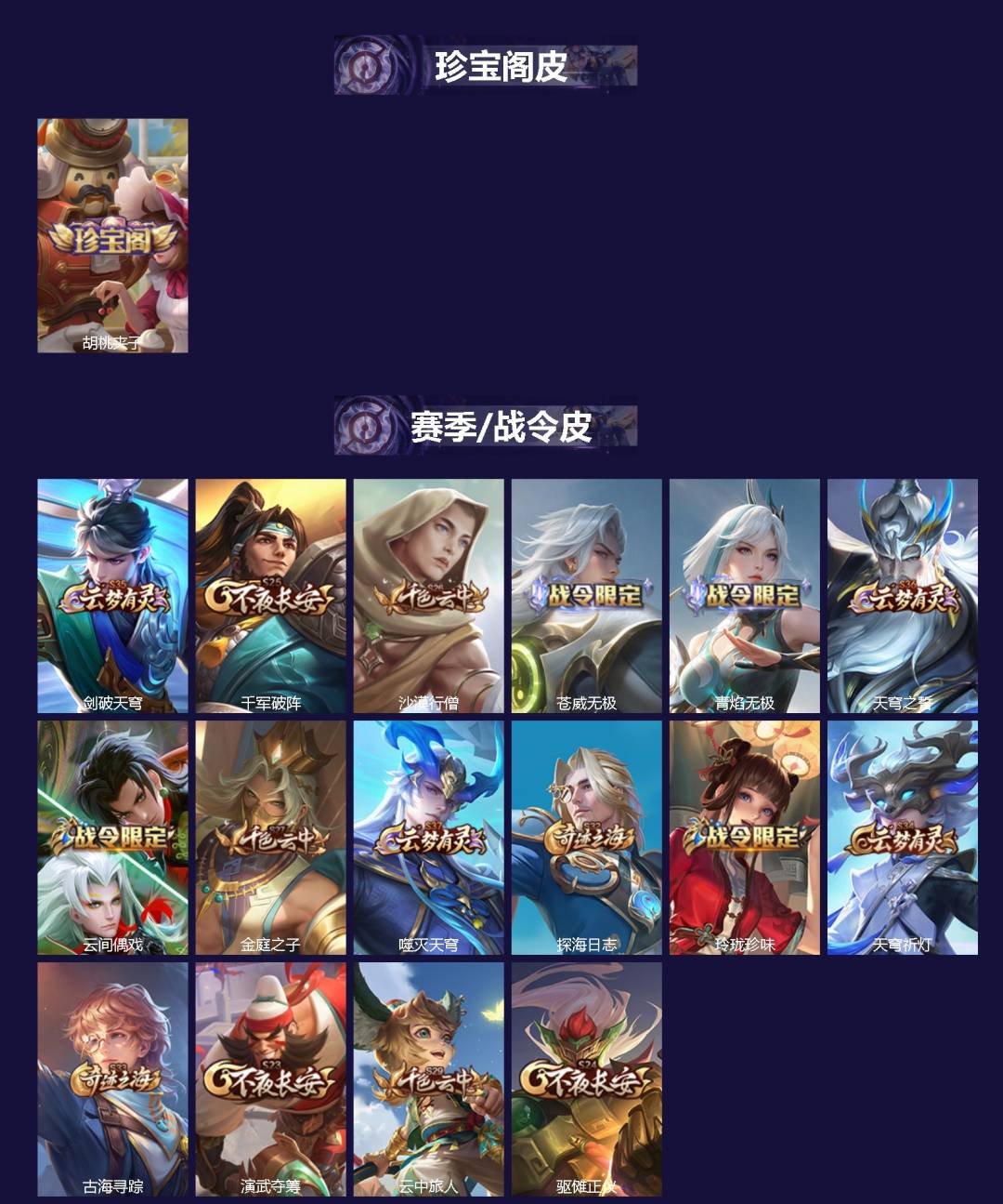 WZQM3476590王者荣耀账号详情图3