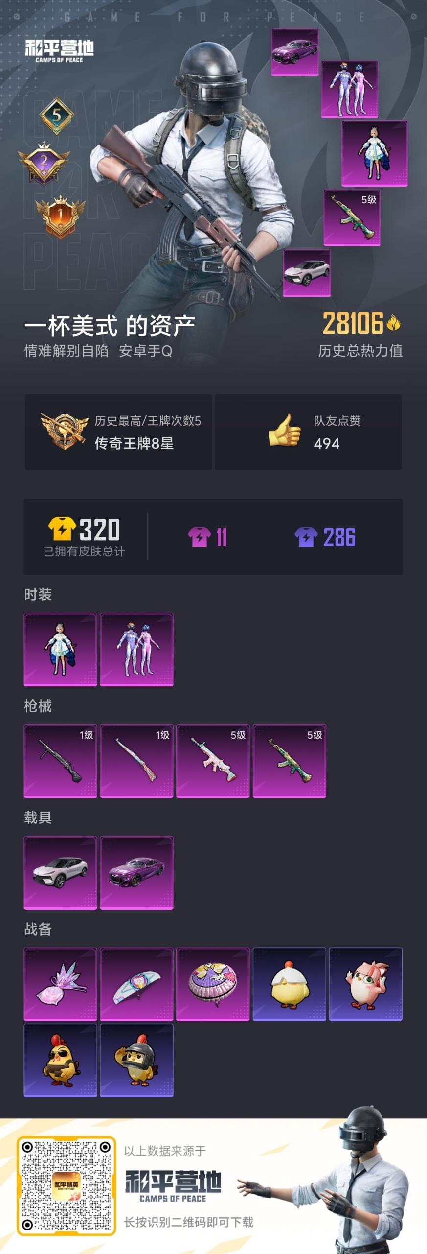 HPCMW3453331和平精英账号详情图10