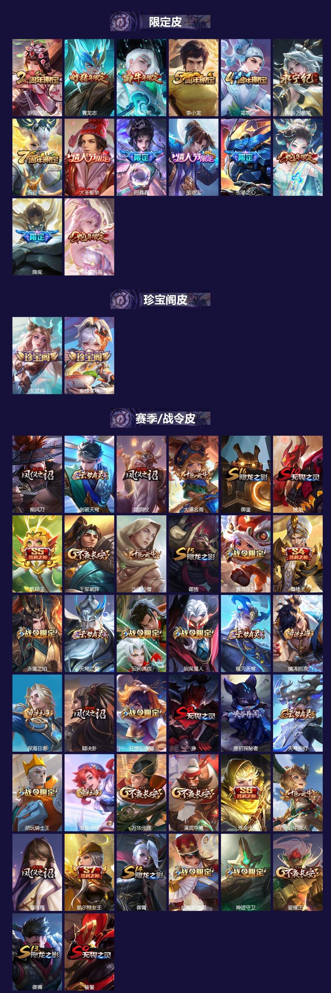 WZQM3478719王者荣耀账号详情图3