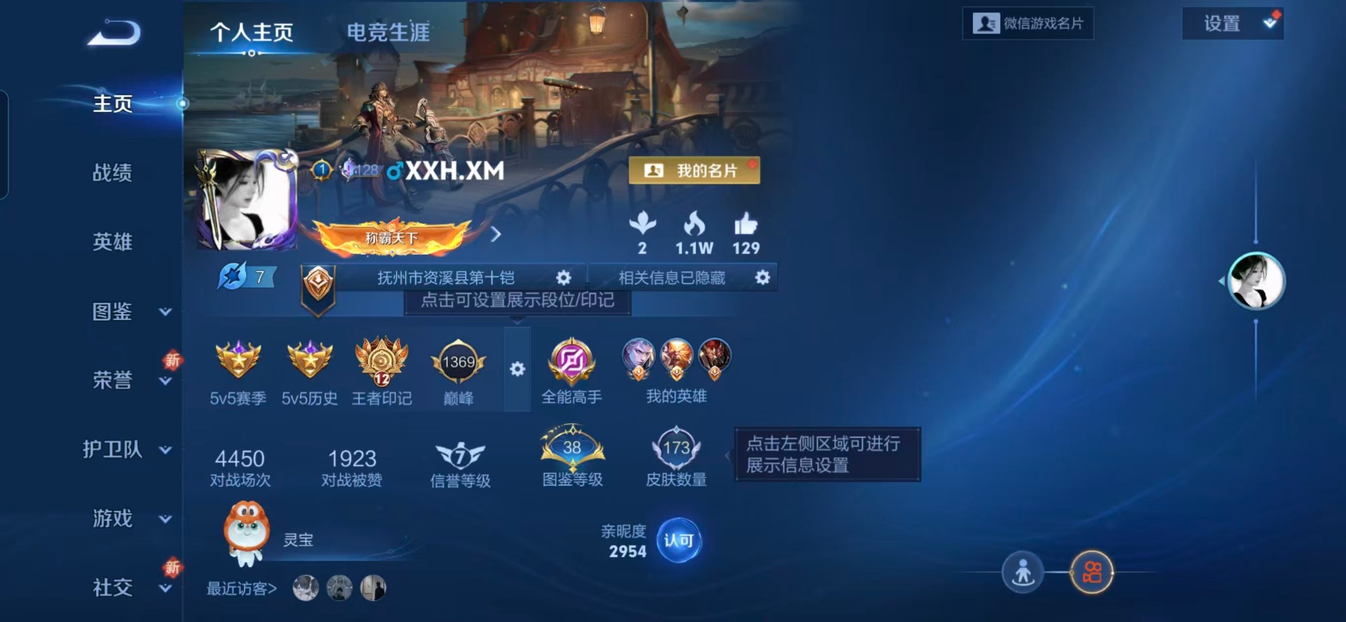 WZQM3478762王者荣耀账号详情图14