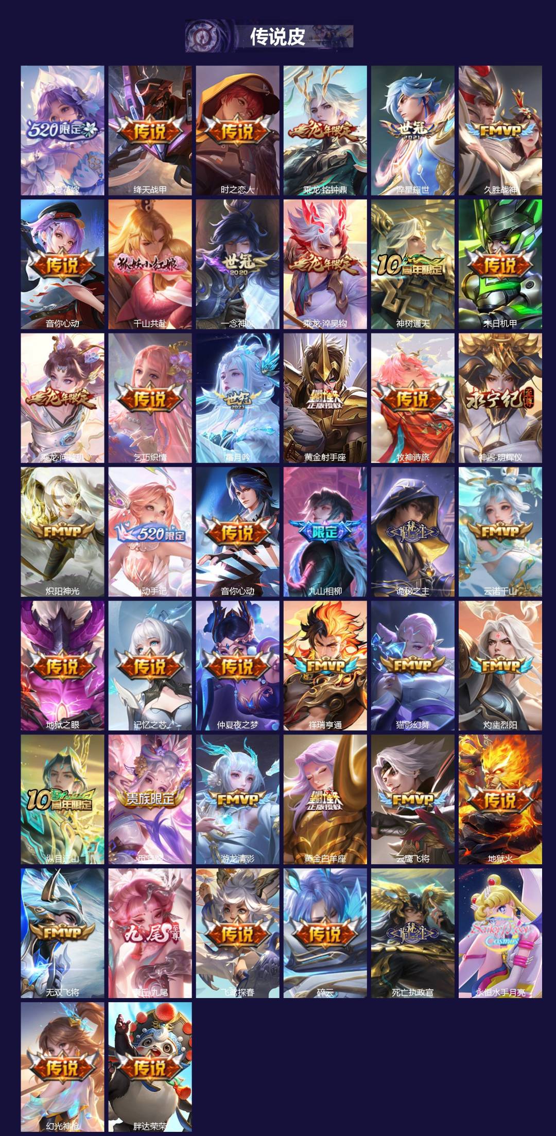 WZQM3478808王者荣耀账号详情图3 WZQM3478808王者荣耀账号详情图3