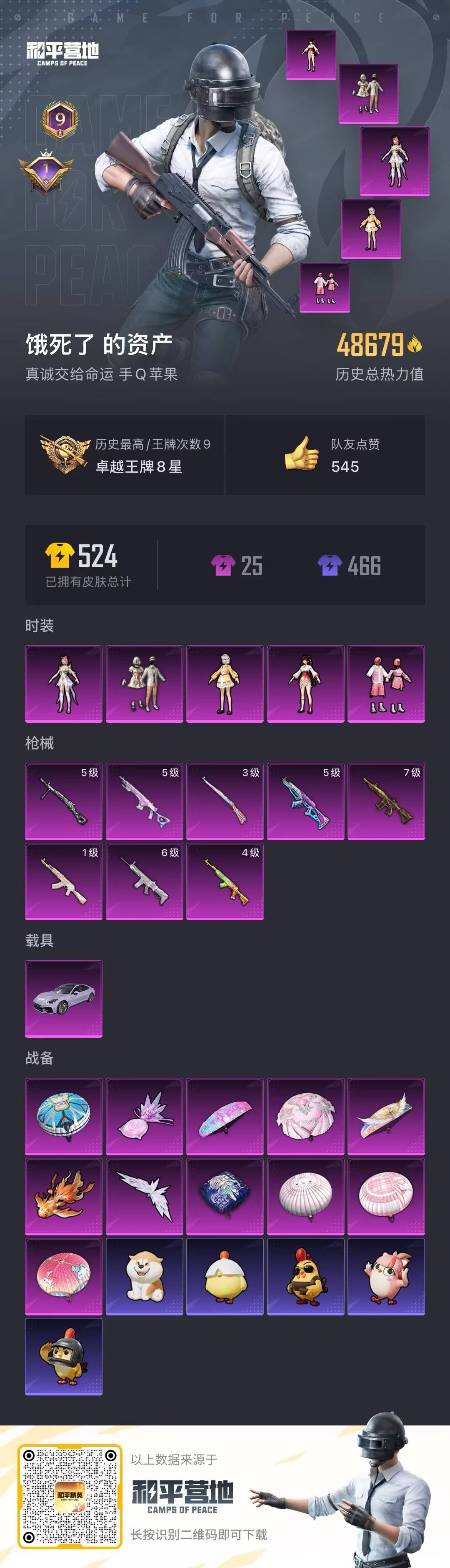 HPQM3453599和平精英账号详情图8