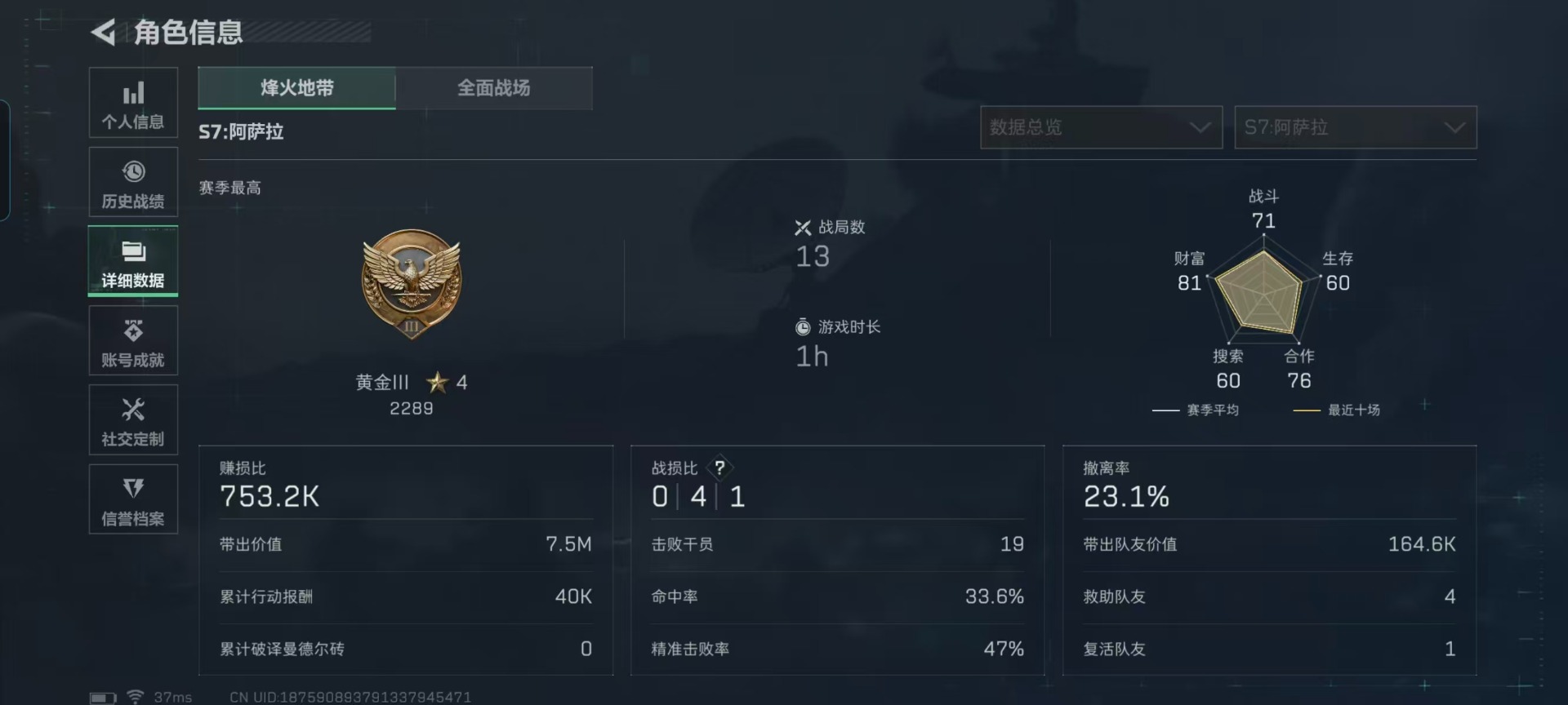 SJZQM3103042三角洲行动账号详情图28