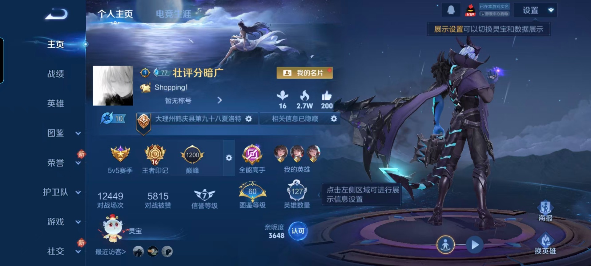 WZQM3478938王者荣耀账号详情图12