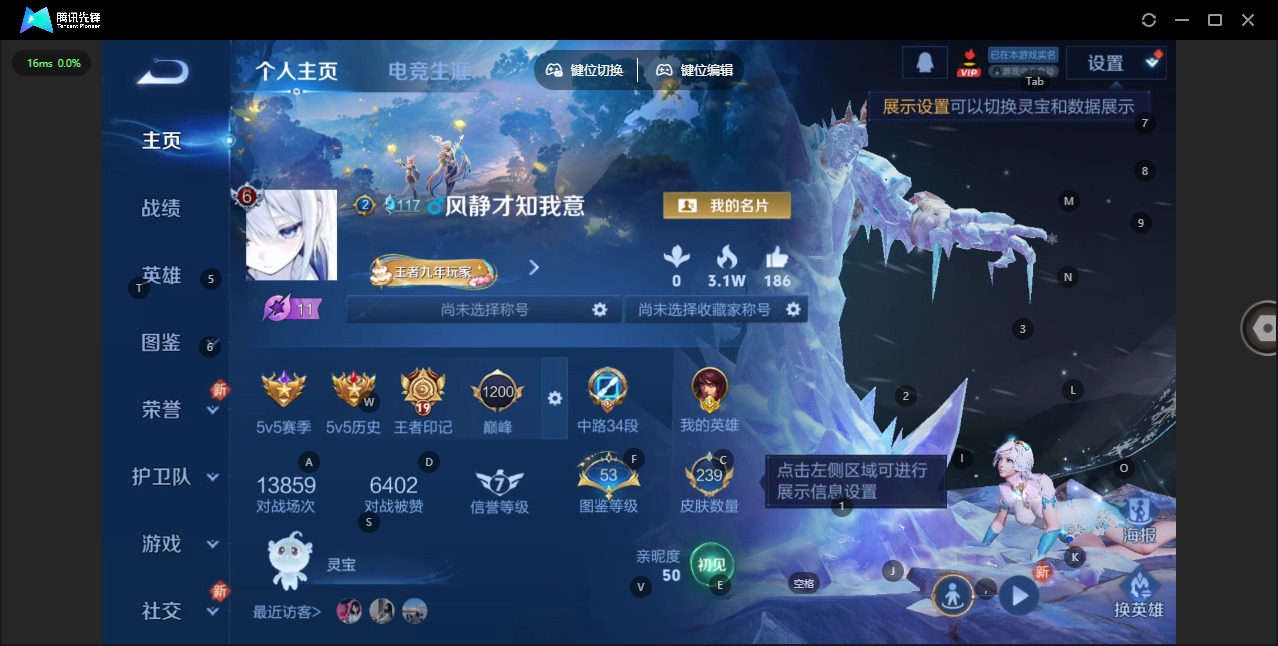 WZCMW3480277王者荣耀账号详情图3