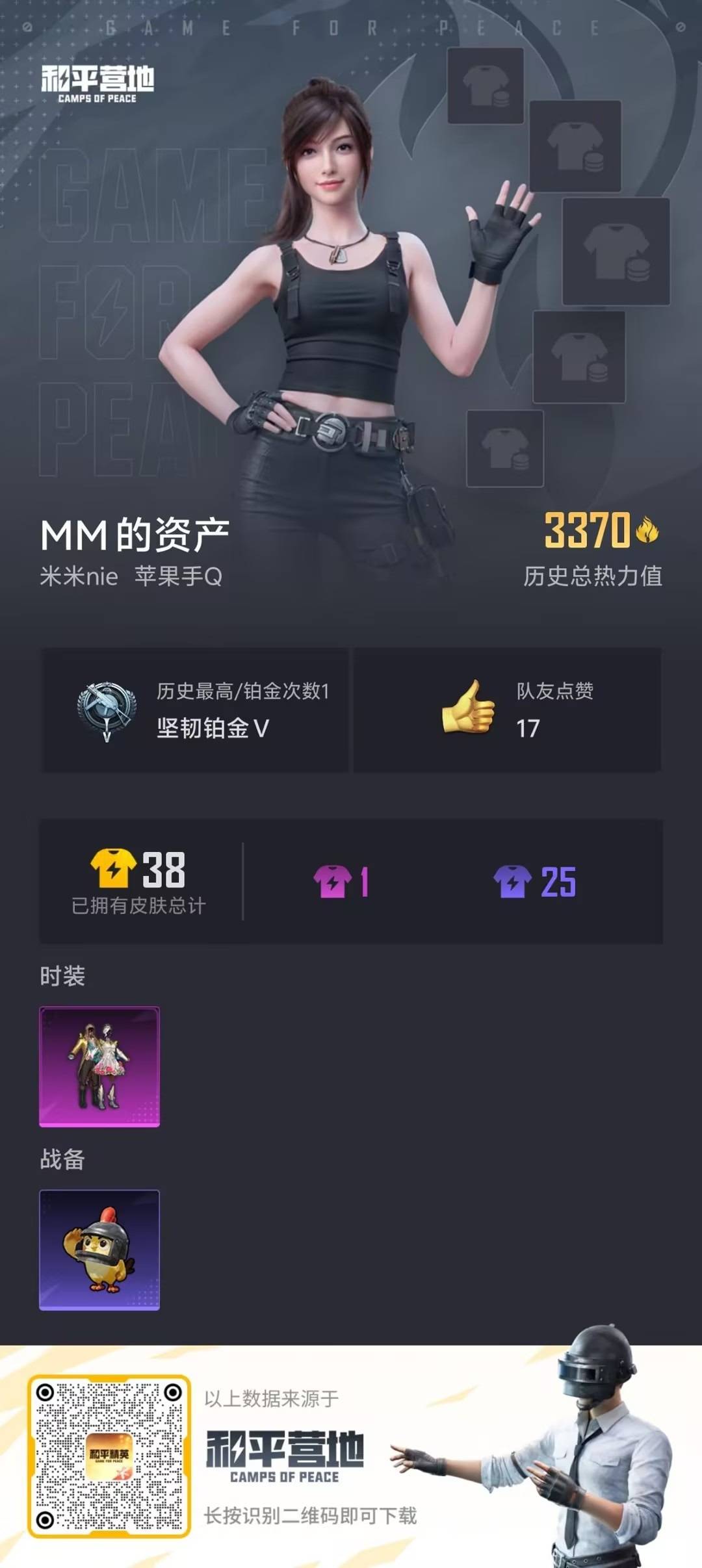 HPCMW3454311和平精英账号详情图6 HPCMW3454311和平精英账号详情图6