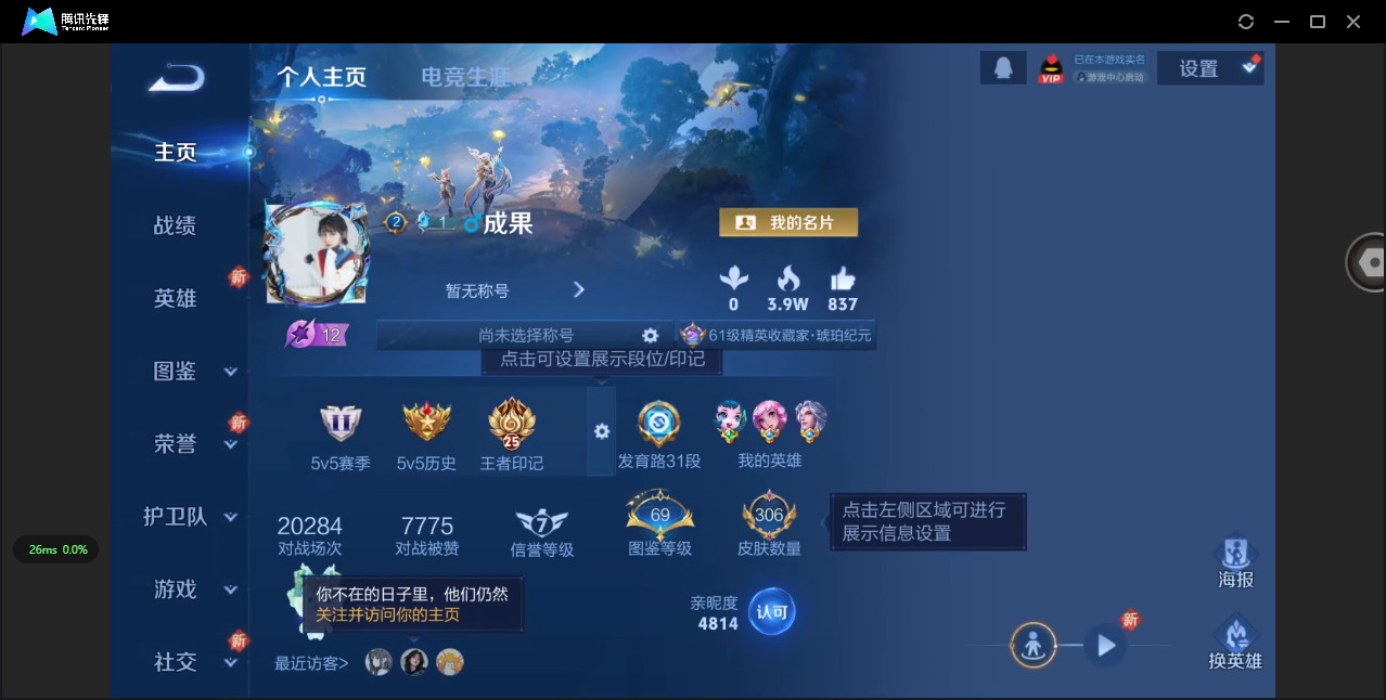 WZQM3480848王者荣耀账号详情图5 WZQM3480848王者荣耀账号详情图5