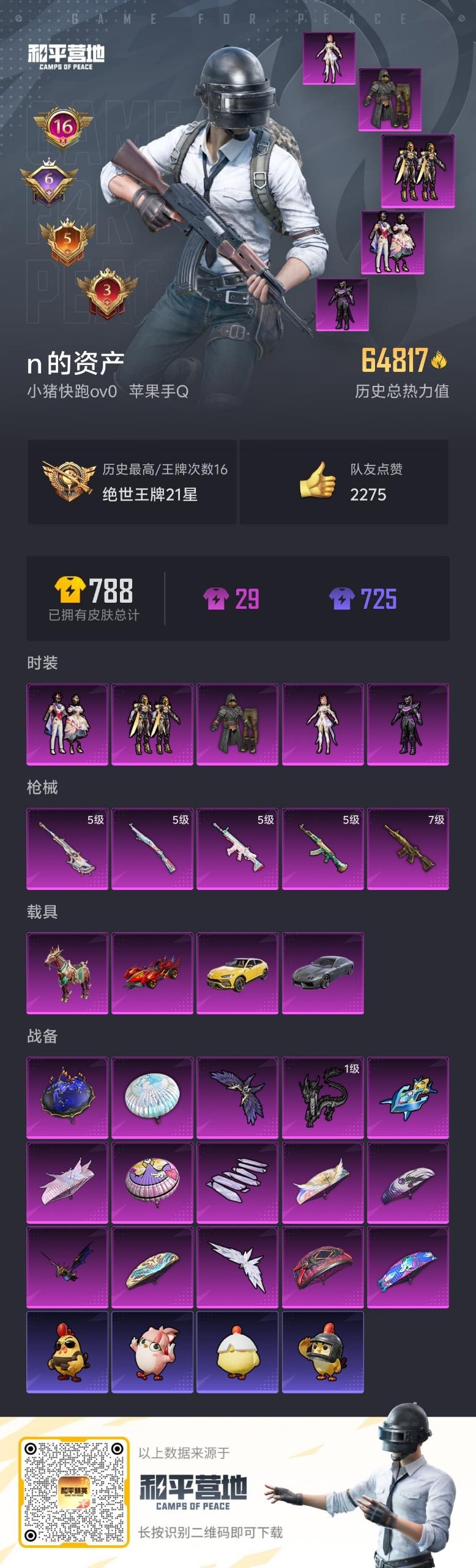 HPCMW3454654和平精英账号详情图12