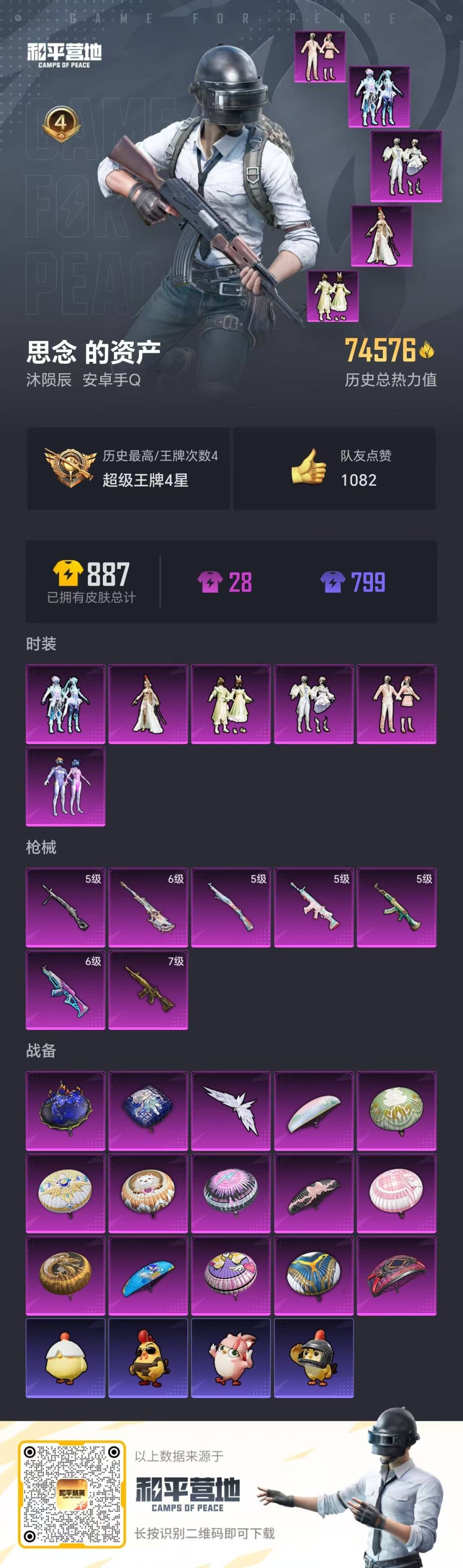 WZQM3481514王者荣耀账号详情图5