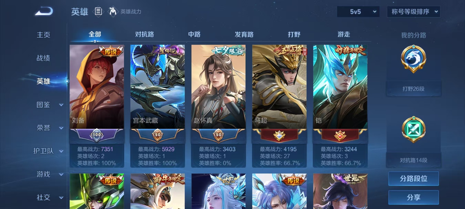 WZQM3482156王者荣耀账号详情图10