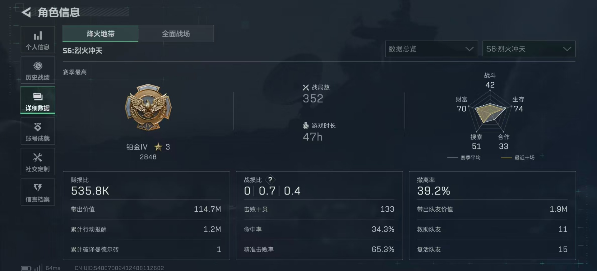 SJZQM40091三角洲行动账号详情图6