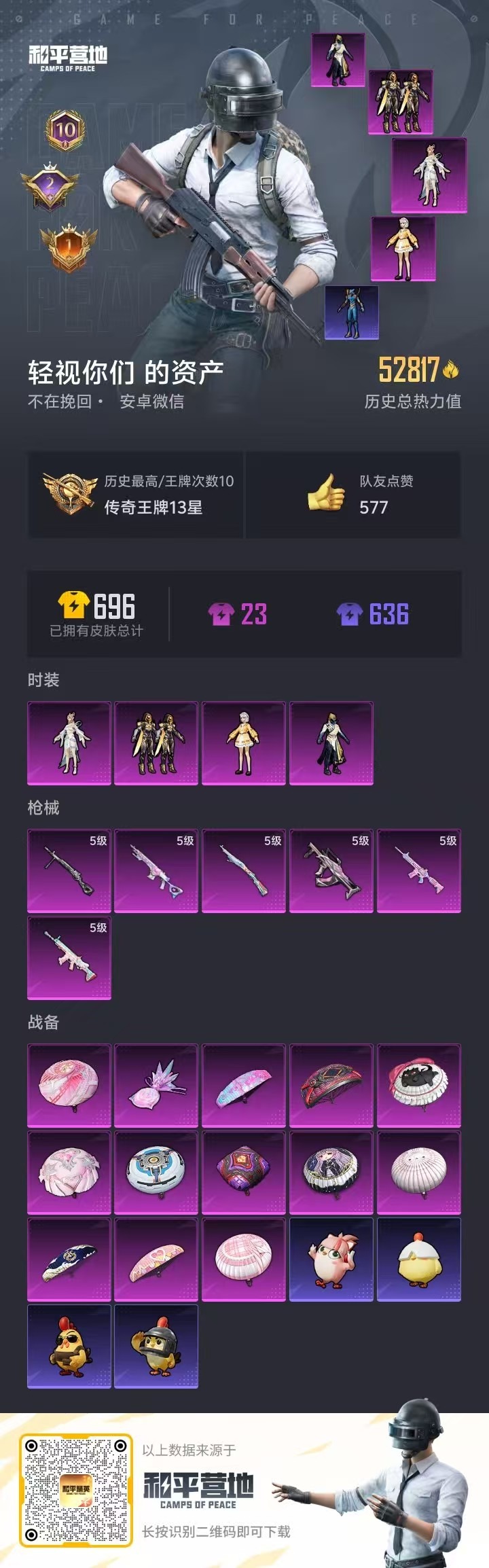 HPCMW40879和平精英账号详情图3