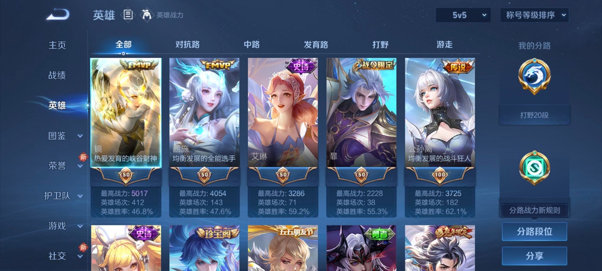 WZQM42694王者荣耀账号详情图7 WZQM42694王者荣耀账号详情图7