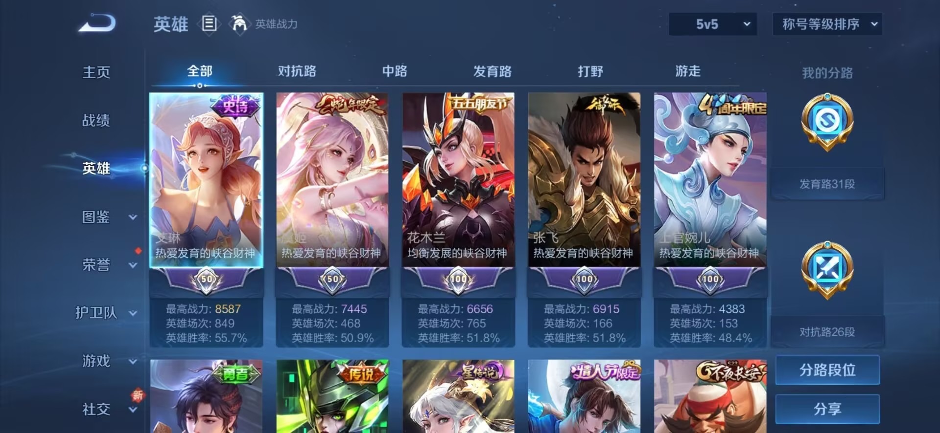 WZCMW43020王者荣耀账号详情图7