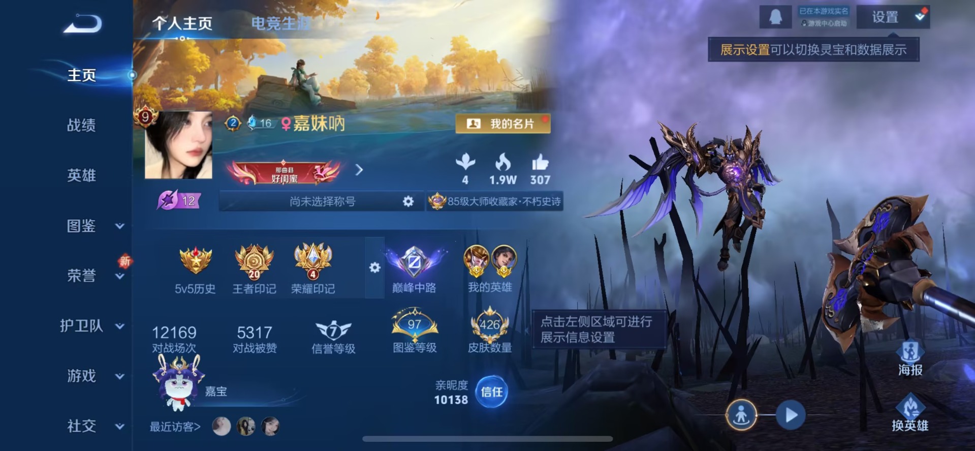 WZCMW45060王者荣耀账号详情图14