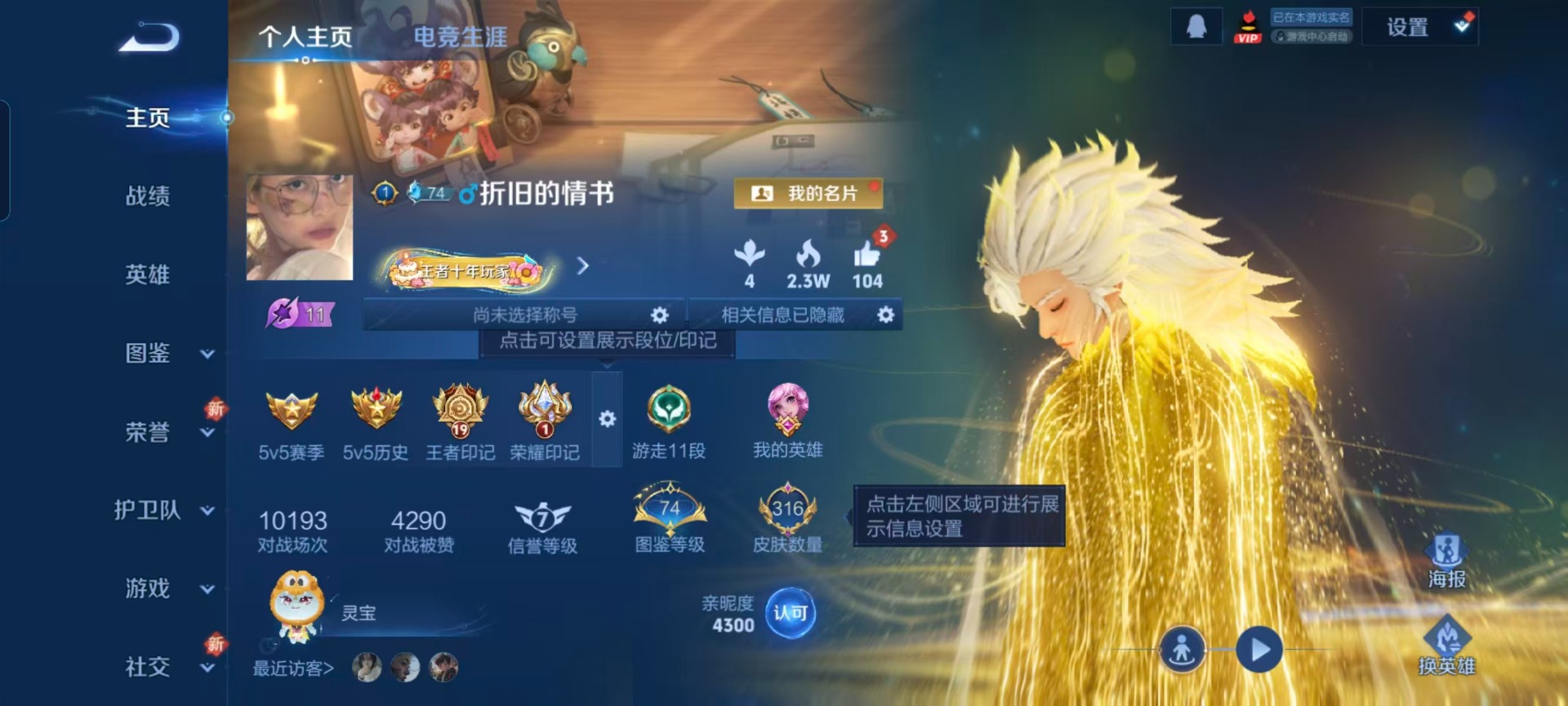 WZCMW45175王者荣耀账号详情图14