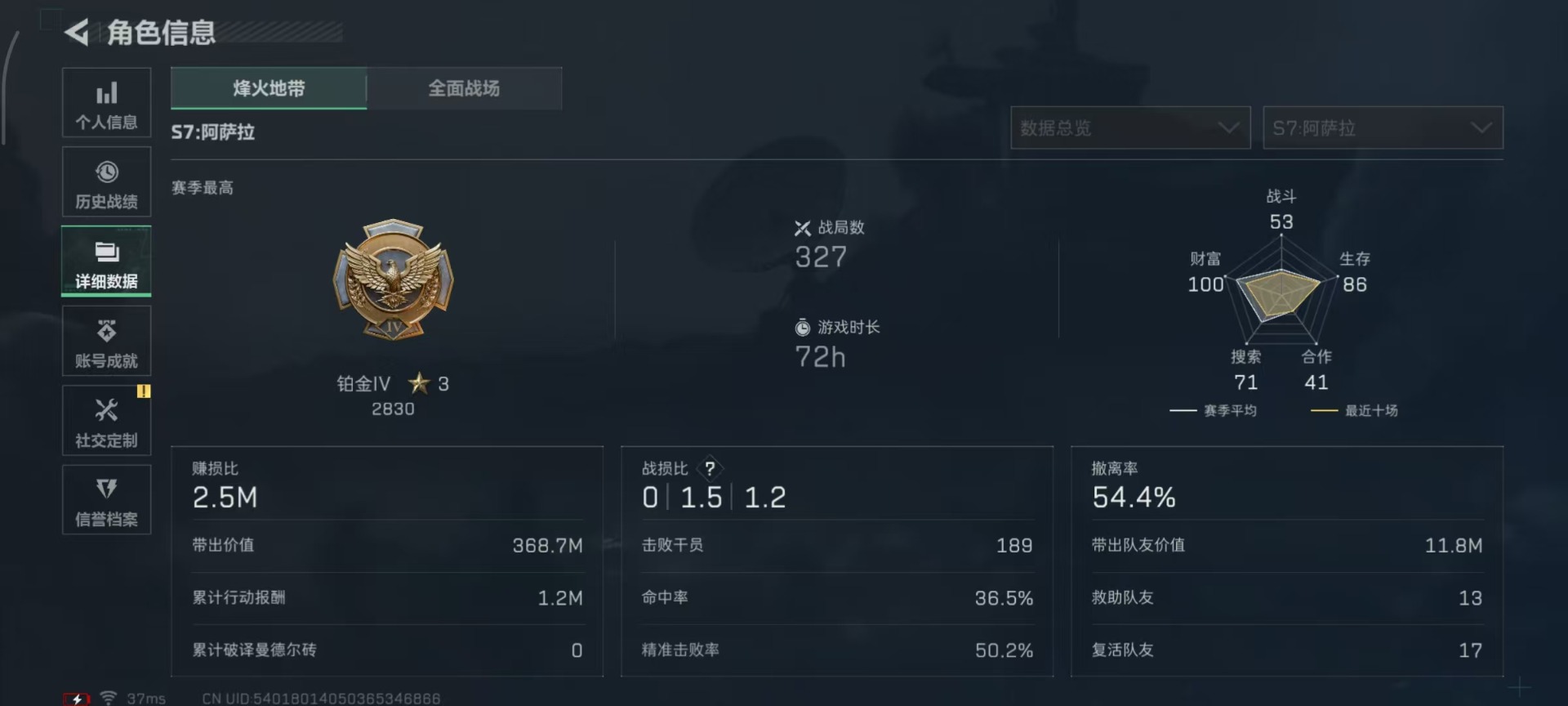 SJZQM42812三角洲行动账号详情图26