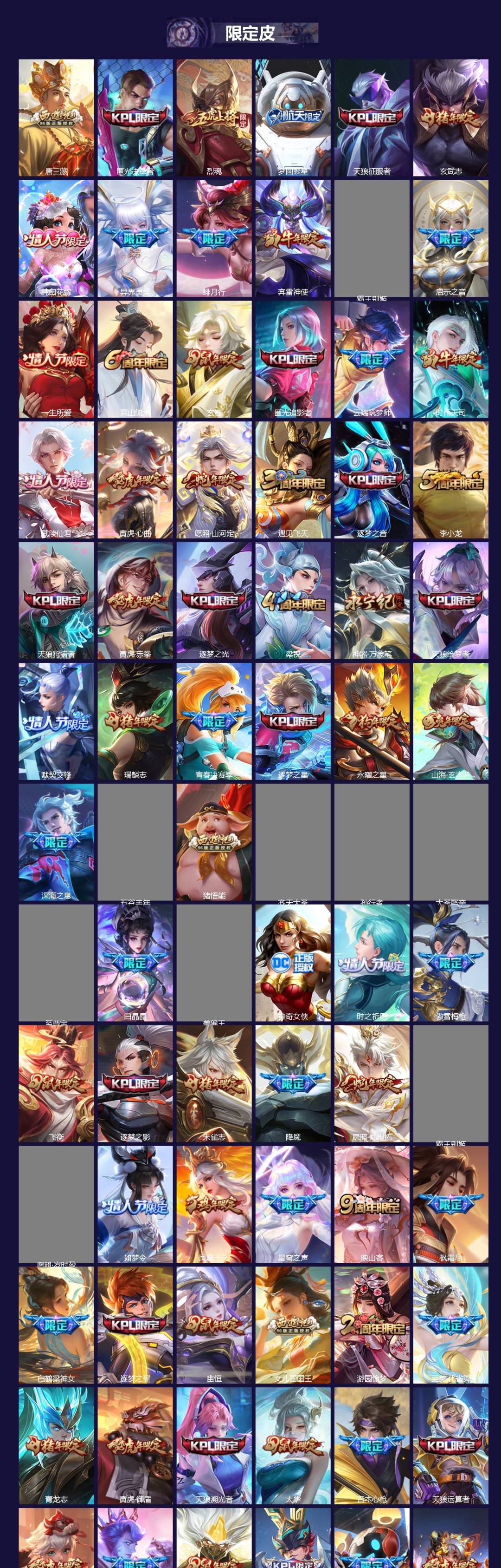 WZQM417617王者荣耀账号详情图4 WZQM417617王者荣耀账号详情图4