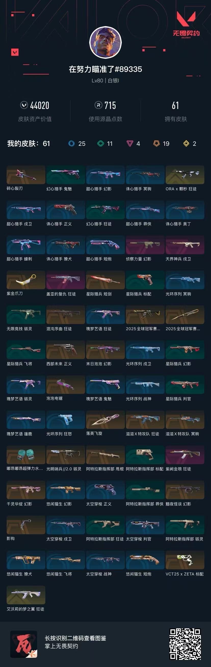 WWQQM41394无畏契约账号详情图7 WWQQM41394无畏契约账号详情图7