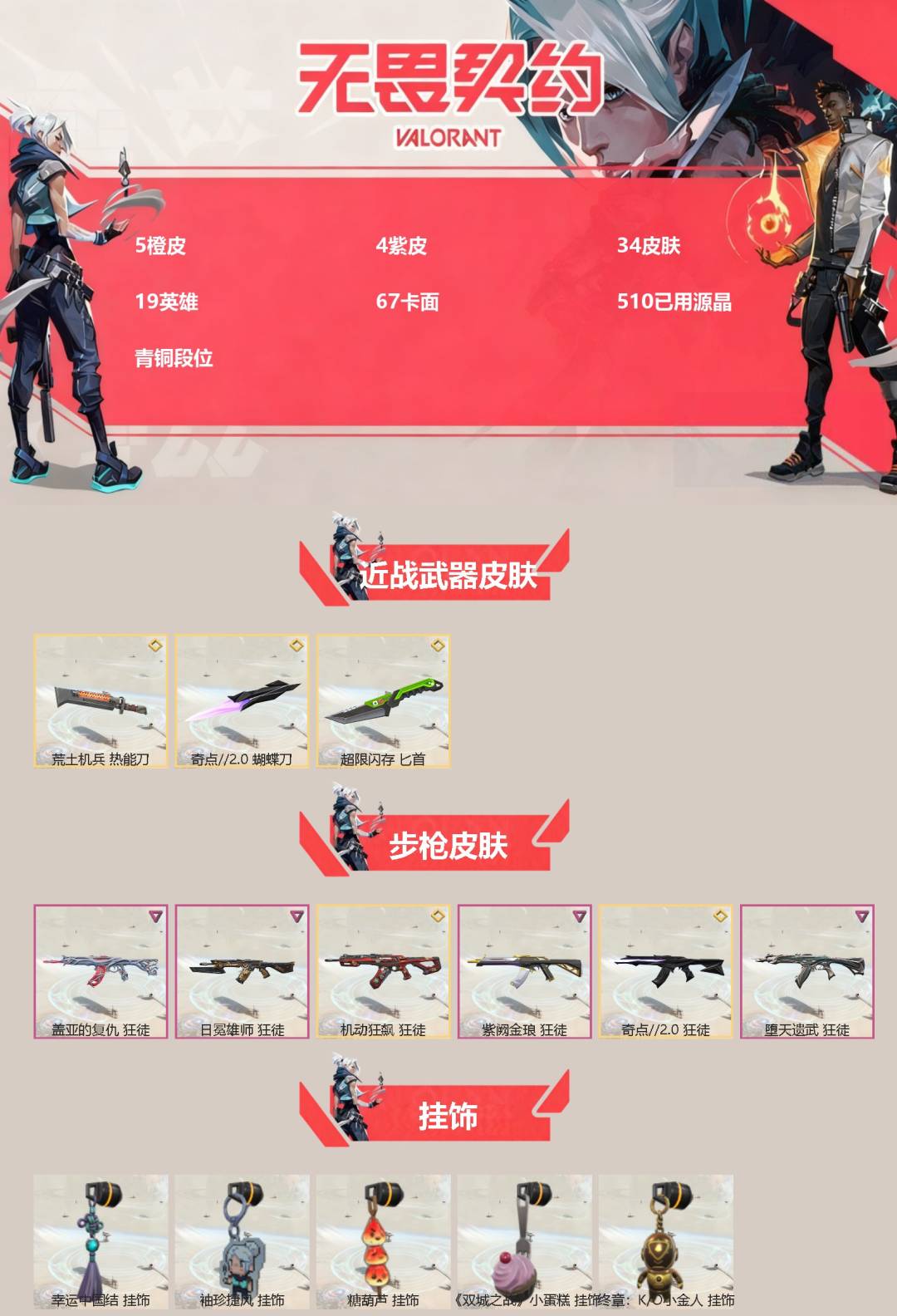 WWQQM41400无畏契约账号详情图3