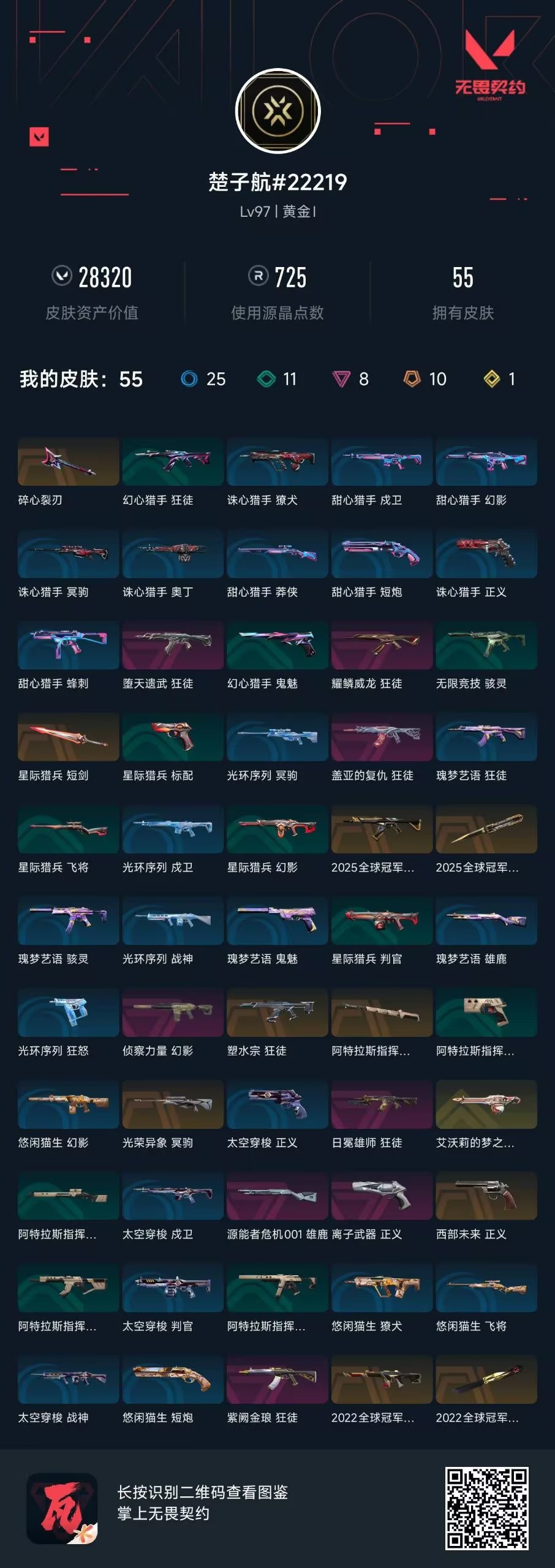 WWQQM41108无畏契约账号详情图8