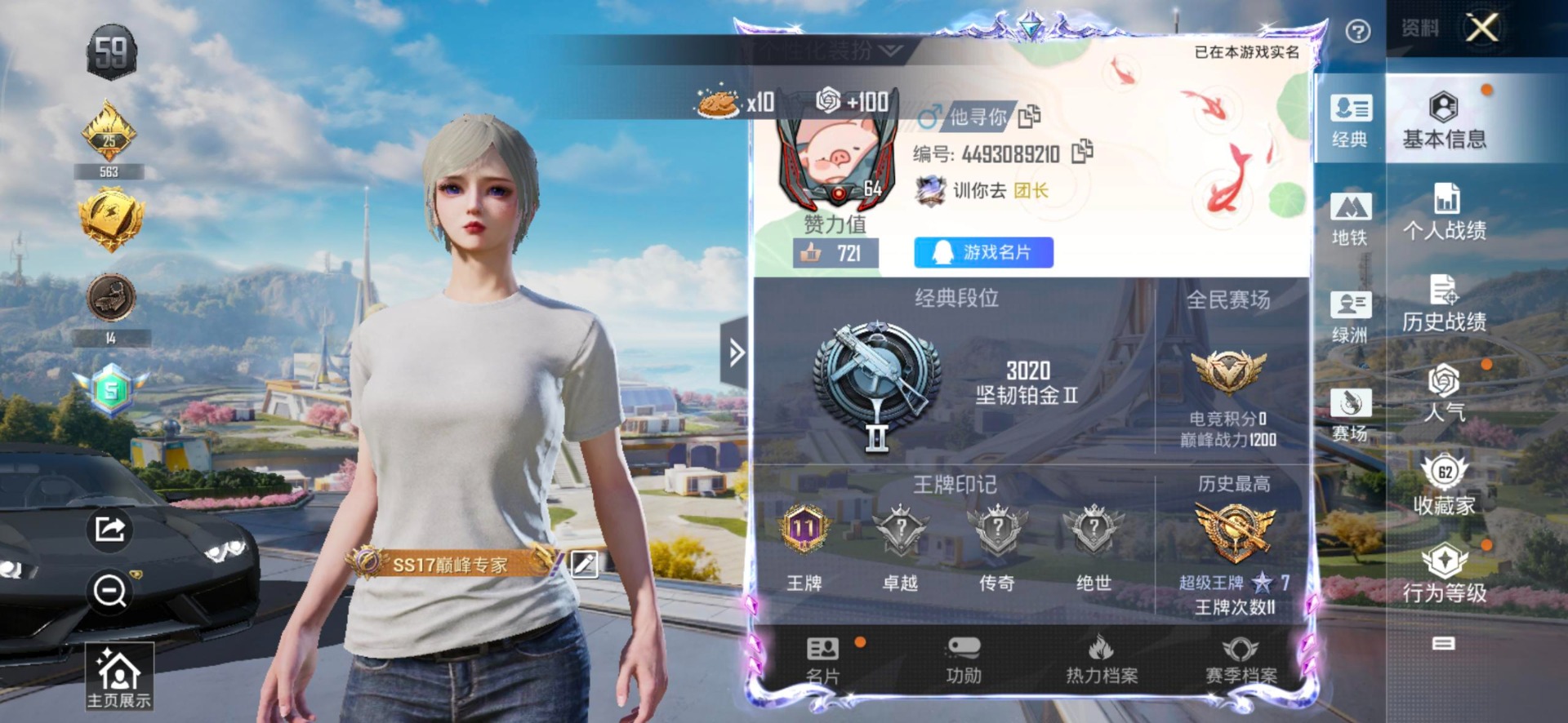 HPQM410160和平精英账号详情图4