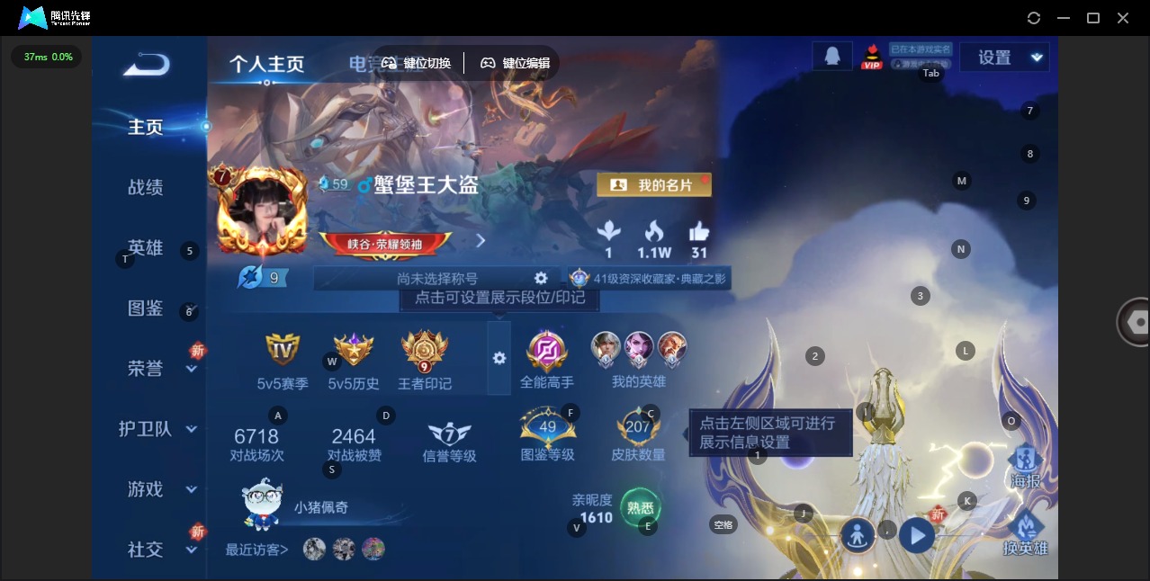 WZQM416410王者荣耀账号详情图20