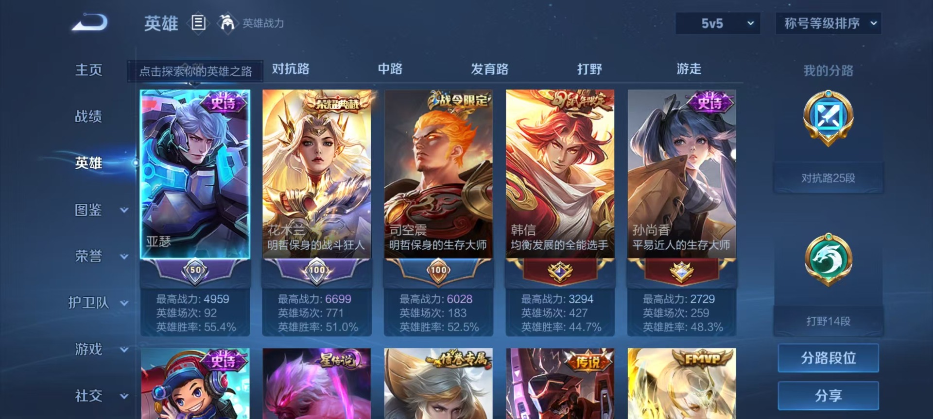 WZCMW416918王者荣耀账号详情图4