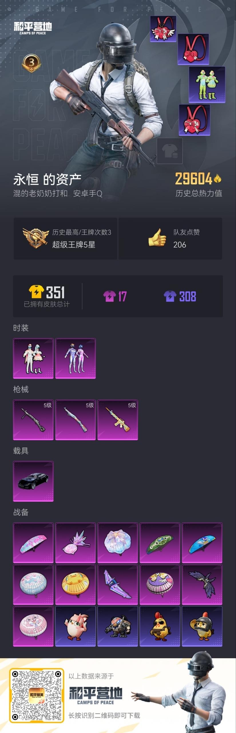 HPQM49418和平精英账号详情图5 HPQM49418和平精英账号详情图5