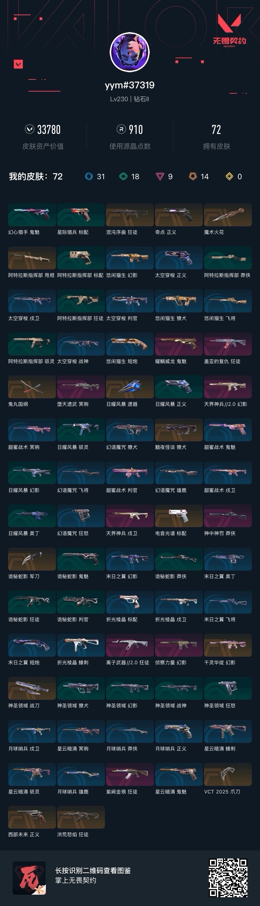 WWQQM41537无畏契约账号详情图8