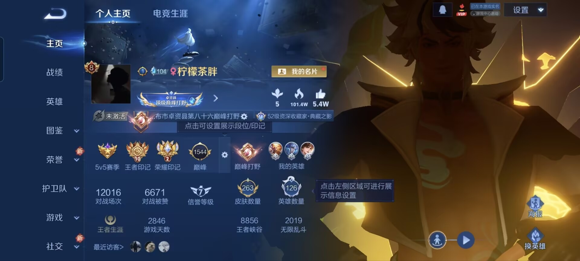 WZQM419296王者荣耀账号详情图13