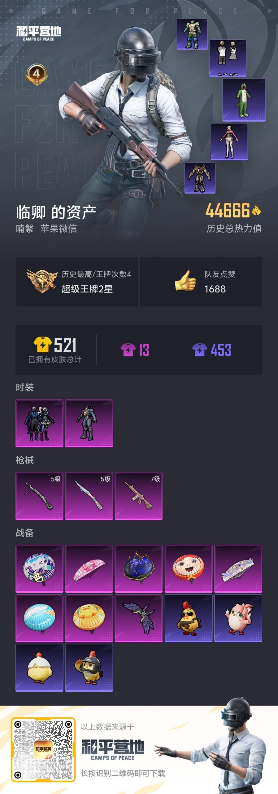 HPCMW411567和平精英账号详情图2