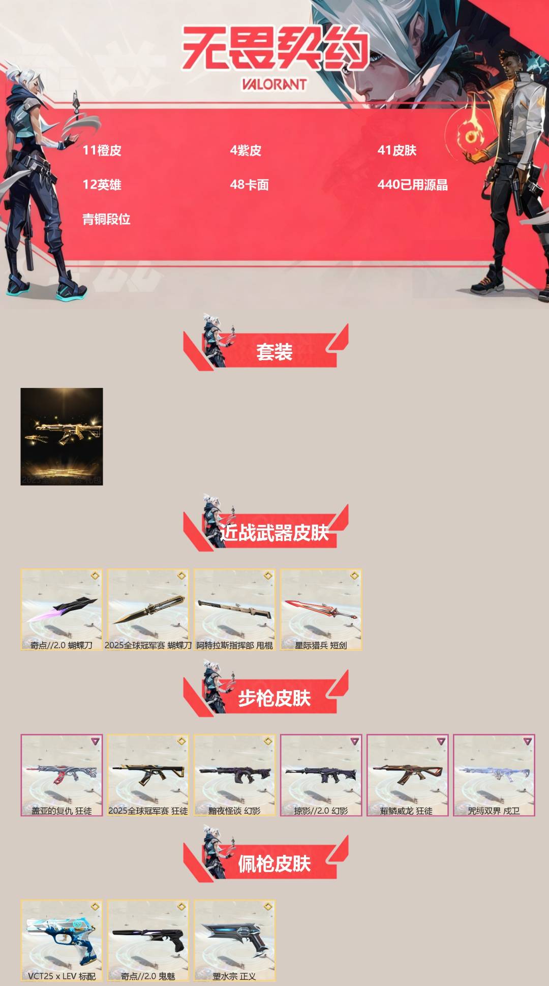 WWQQM41733无畏契约账号详情图3 WWQQM41733无畏契约账号详情图3