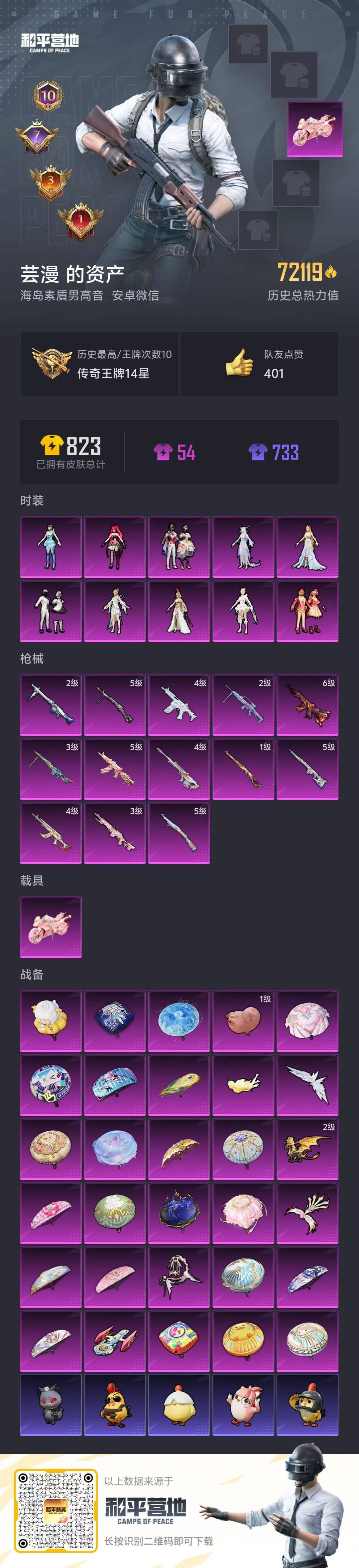 HPCMW412124和平精英账号详情图24