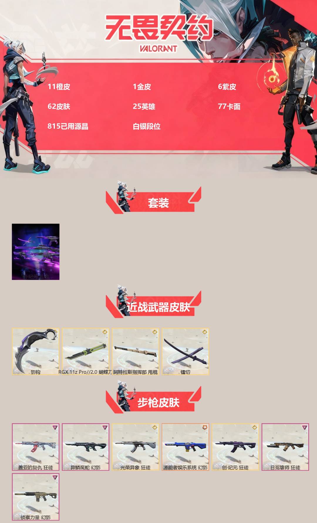 WWQQM41826无畏契约账号详情图3