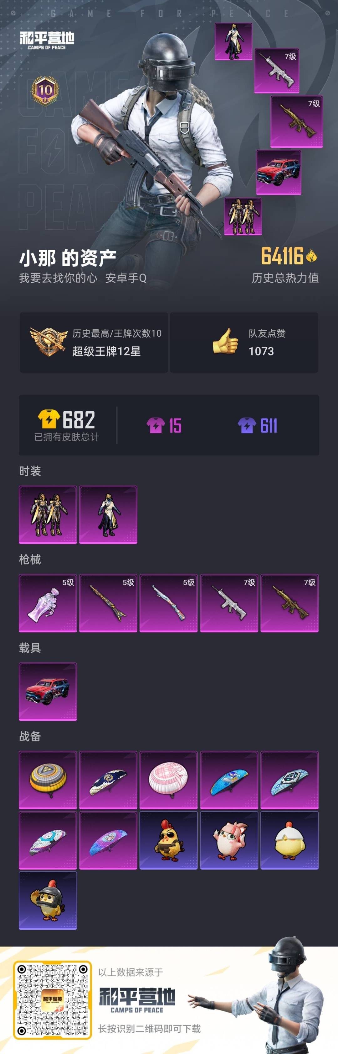 HPCMW412138和平精英账号详情图16 HPCMW412138和平精英账号详情图16